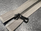 FERMETURE DOUBLE CURSEUR GRIS MOYEN 90 CM - My Little Coupon