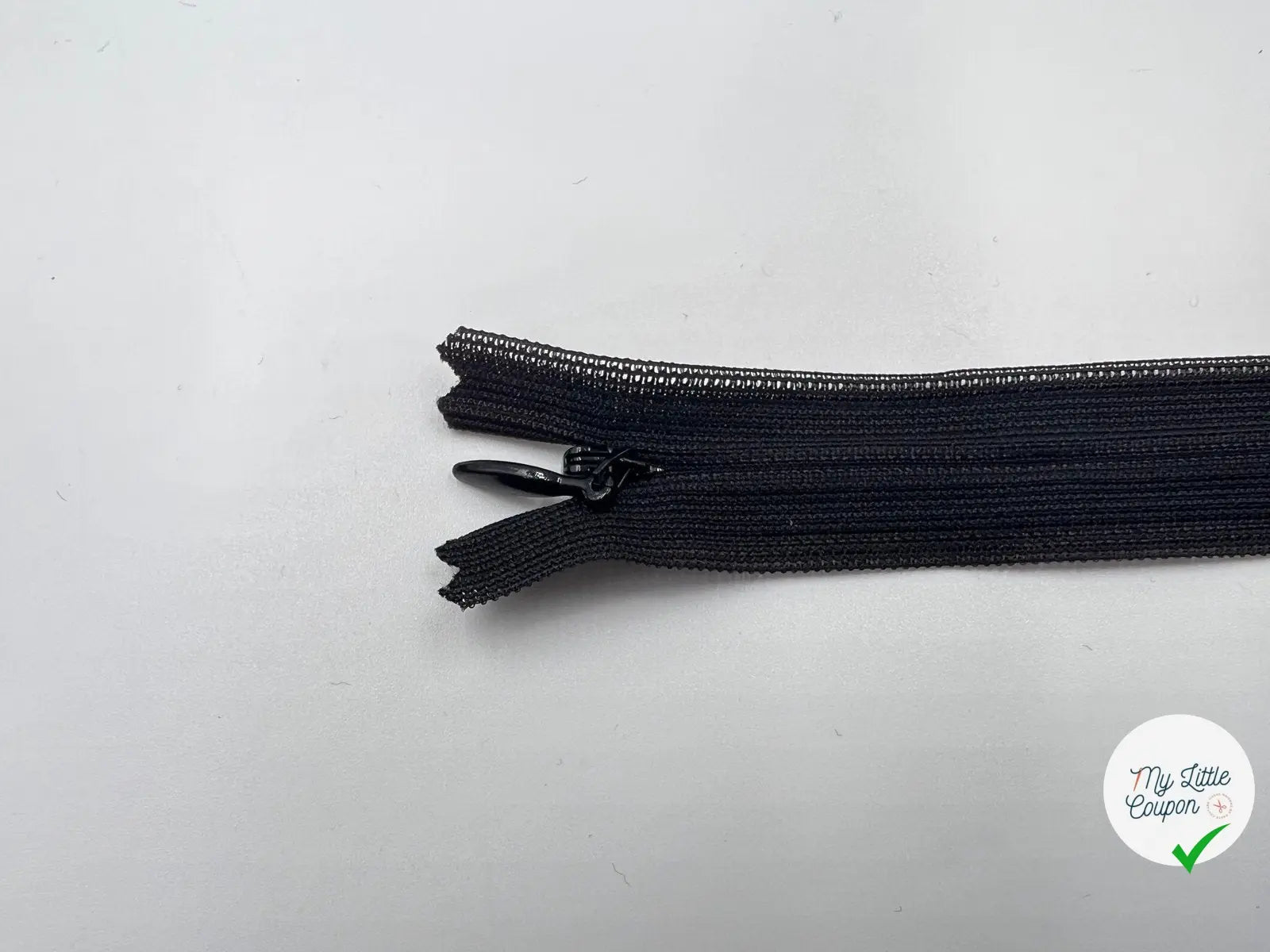 FERMETURE INVISIBLE COLORIS NOIR 40CM - My Little Coupon - tissu - coudre