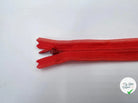 FERMETURE INVISIBLE COLORIS ORANGE VIF 25CM - My Little Coupon - tissu - coudre