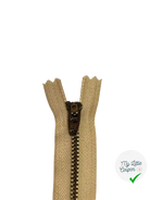 FERMETURE METAL NON SÉPARABLE 15CM COULEUR DULCEY - My Little Coupon