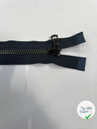 FERMETURE MÉTAL SÉPARABLE 60CM BLEU NUIT M8 - My Little Coupon