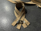 FERMETURE NON SÉPARABLE BEIGE MOYEN 25cm - My Little Coupon