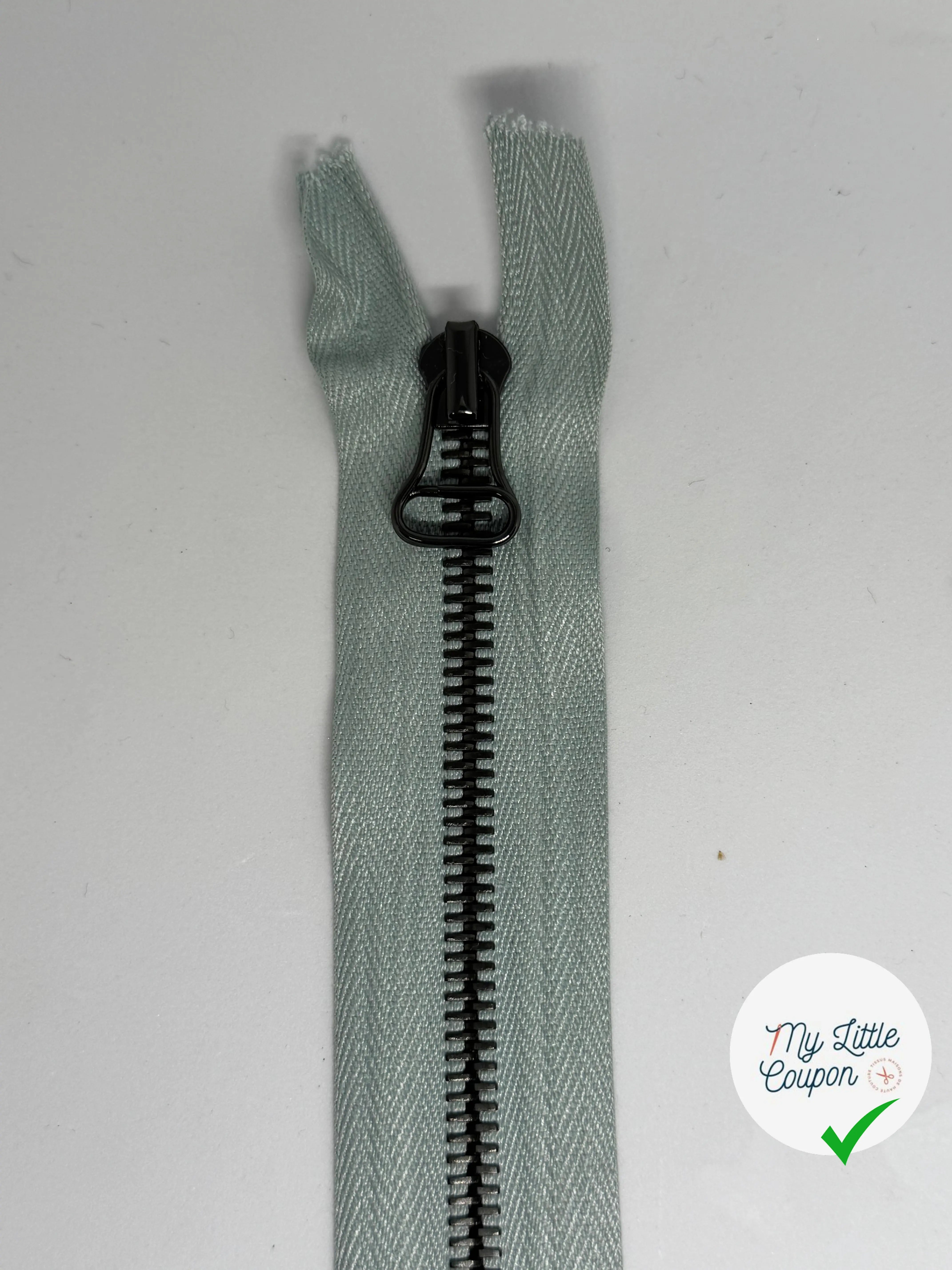 FERMETURE NON SÉPARABLE BLEU CLAIR 20CM - My Little Coupon