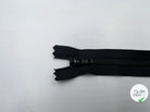 FERMETURE NON SÉPARABLE POLYESTER COLORIS NOIR 12CM - My Little Coupon - tissu - coudre