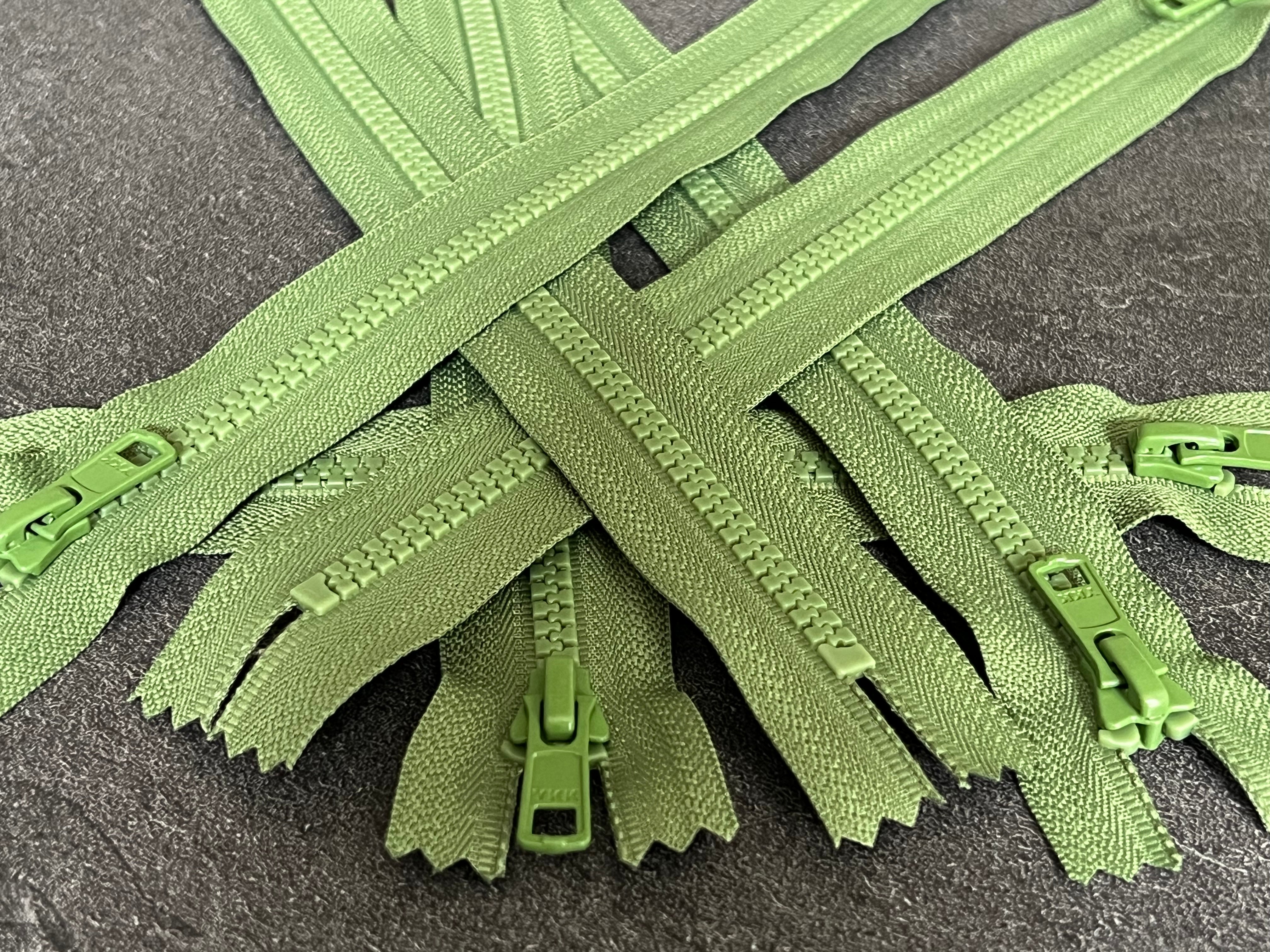 FERMETURE NON SÉPARABLE VERT 25CM - My Little Coupon