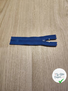FERMETURE RIRI METAL NON SEPARABLE 10CM BLEU - My Little Coupon