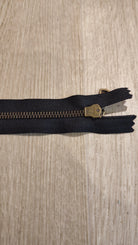 FERMETURE RIRI MÉTAL NON SÉPARABLE 13CM BLEU FONCÉ - My Little Coupon