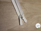 FERMETURE RIRI METAL NON SEPARABLE 14CM BLANC M6 - My Little Coupon