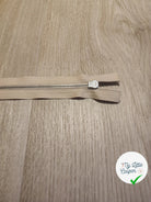 FERMETURE RIRI METAL NON SEPARABLE 15CM BEIGE ROSÉ M6 - My Little Coupon