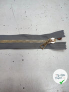 FERMETURE RIRI METAL SÉPARABLE 60CM GRIS - My Little Coupon