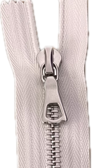 FERMETURE RIRI METAL NON SÉPARABLE 15CM M6 BLANC CASSÉ - My Little Coupon