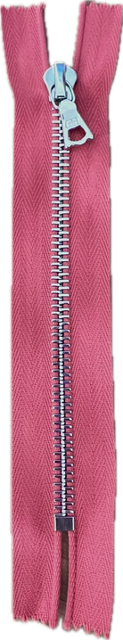 FERMETURE RIRI METAL NON SÉPARABLE 15CM M6 ROSE - My Little Coupon