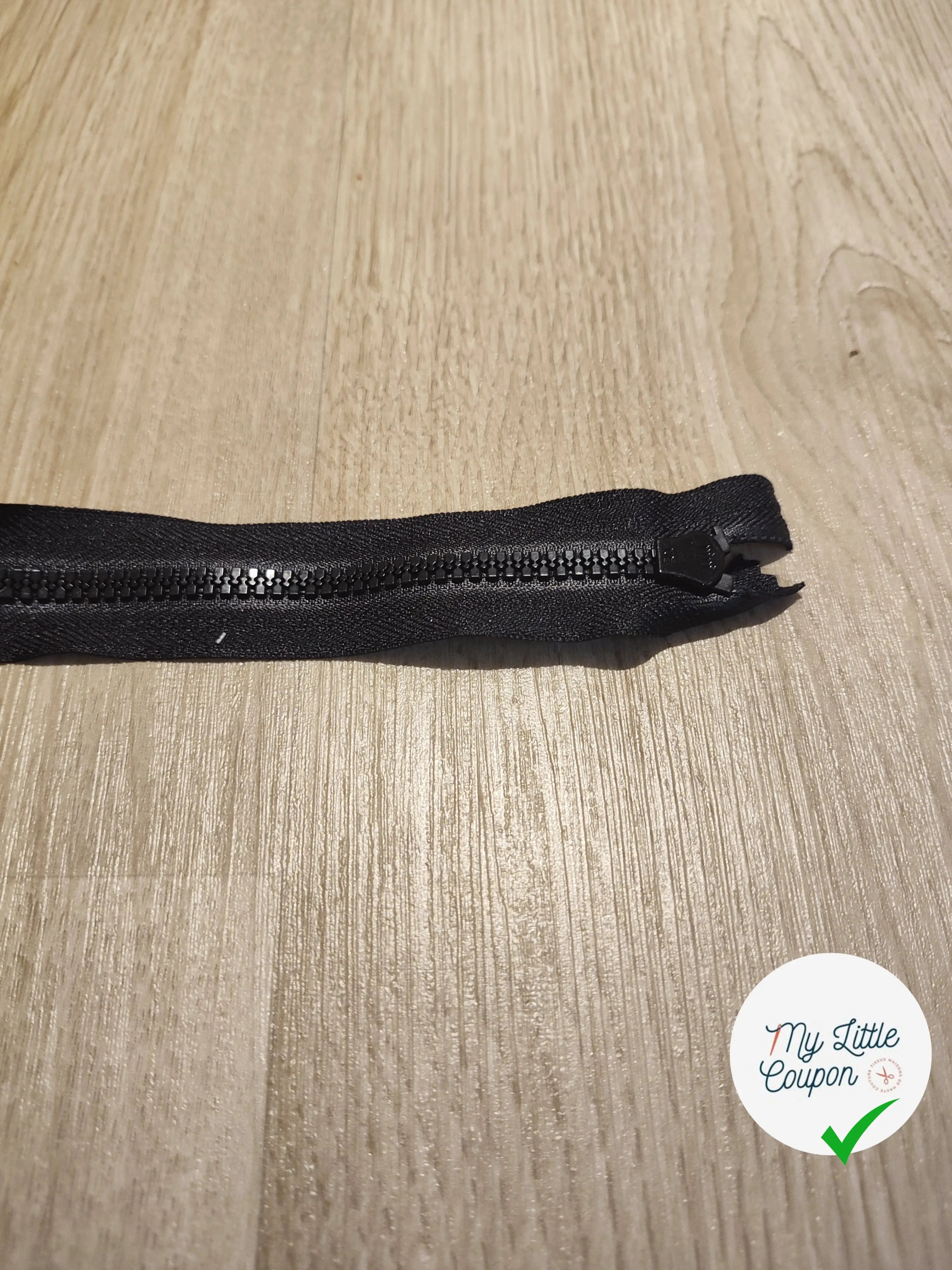 FERMETURE RIRI METAL NON SEPARABLE 15CM NOIR - My Little Coupon