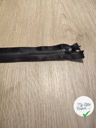 FERMETURE RIRI METAL NON SEPARABLE 16CM NOIR - My Little Coupon