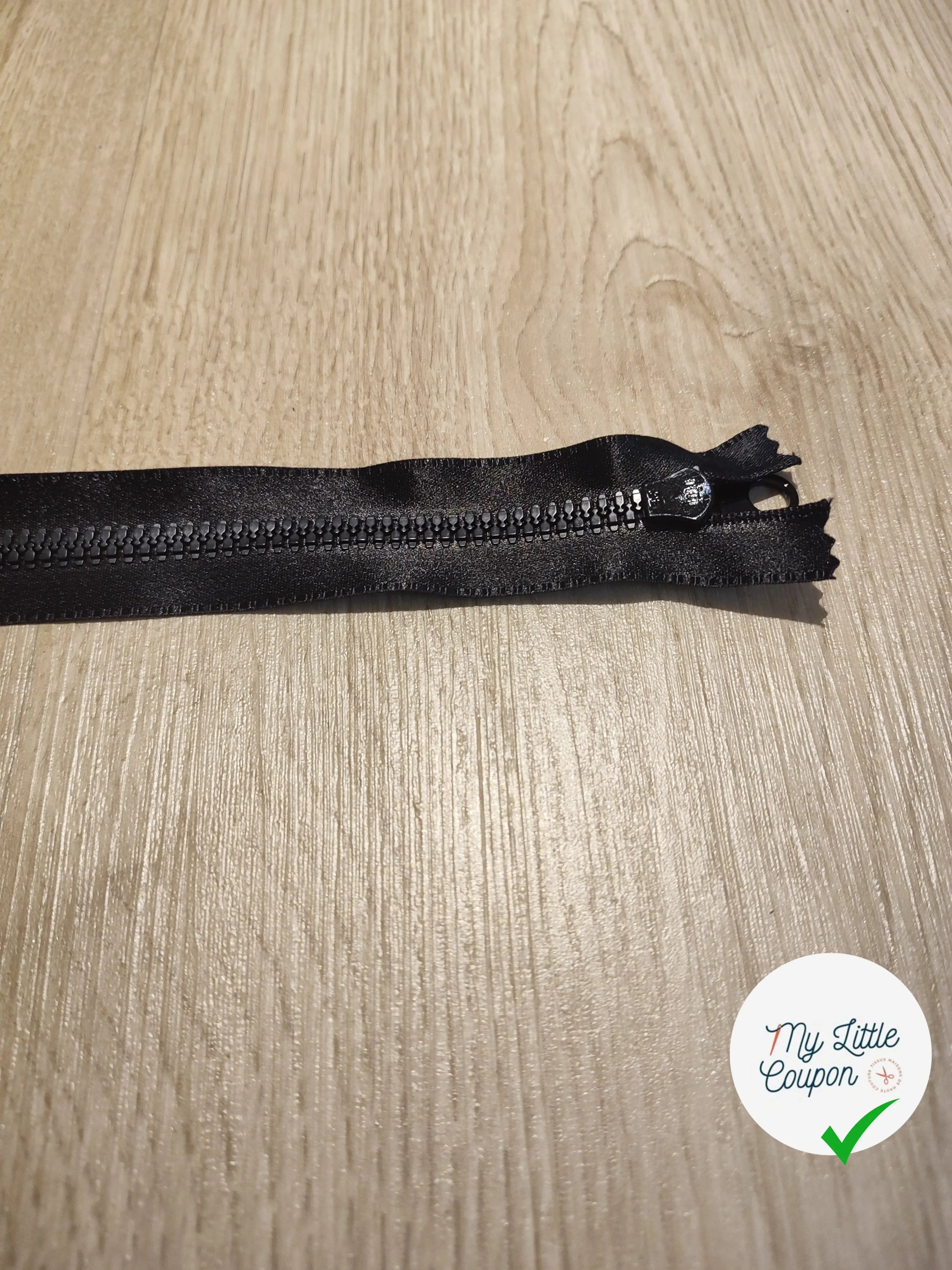 FERMETURE RIRI METAL NON SEPARABLE 16CM NOIR - My Little Coupon