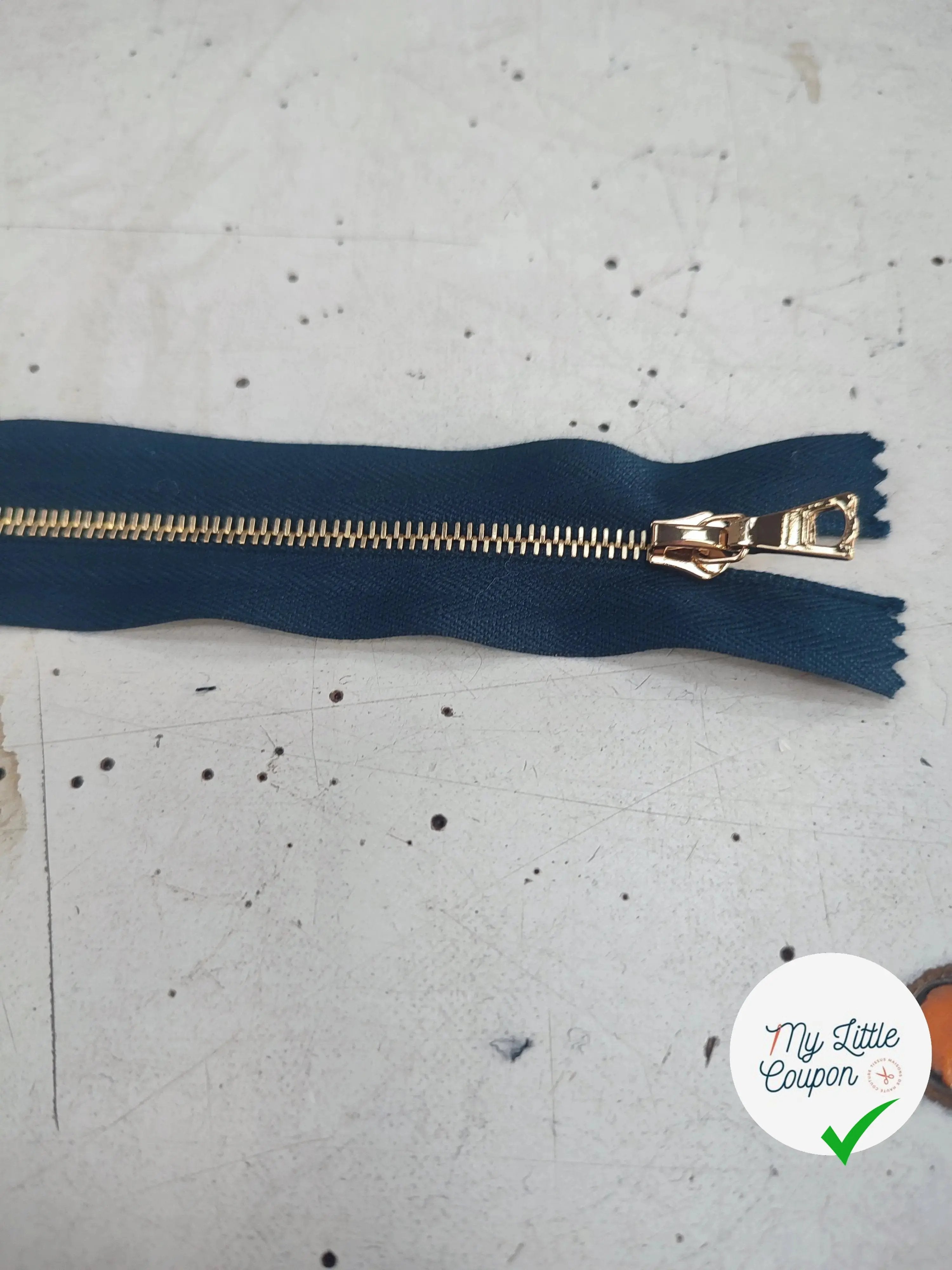 FERMETURE RIRI METAL SÉPARABLE 115CM NOIR M4 - My Little Coupon