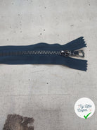 FERMETURE RIRI METAL SÉPARABLE 80CM BLEU NUIT M8 - My Little Coupon