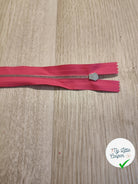 FERMETURE RIRI METAL NON SÉPARABLE 20CM ROSE FUSHIA M4 - My Little Coupon