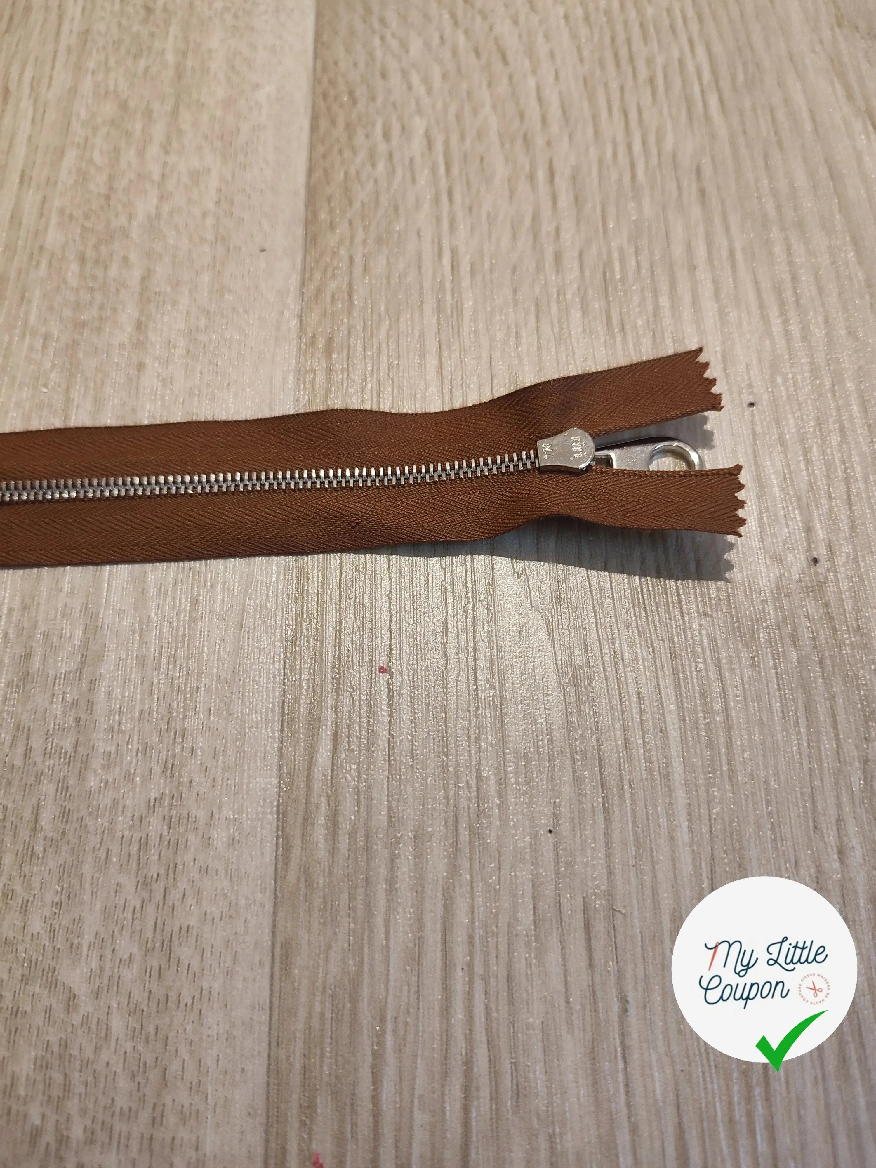 FERMETURE RIRI METAL SÉPARABLE 90CM NOIR M8 - My Little Coupon