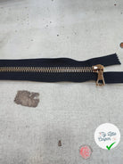 FERMETURE RIRI METAL NON SÉPARABLE 20CM NOIR M8 - My Little Coupon