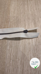 FERMETURE RIRI MÉTAL NON SÉPARABLE 25CM BLANC M4 - My Little Coupon