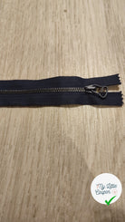 FERMETURE RIRI METAL NON SÉPARABLE 25CM BLEU FONCÉ M4 - My Little Coupon