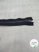 FERMETURE RIRI METAL NON SÉPARABLE 25CM NOIR M6 - My Little Coupon