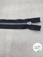 FERMETURE RIRI METAL NON SÉPARABLE 13CM NOIR - My Little Coupon