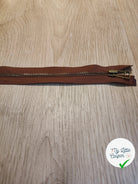 (Copie) FERMETURE RIRI METAL SÉPARABLE 90CM MARRON - My Little Coupon