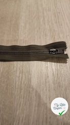 FERMETURE RIRI MÉTAL NON SÉPARABLE 35CM VERT KAKI FONCÉ M6 - My Little Coupon