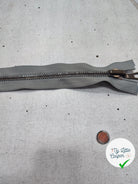 FERMETURE RIRI METAL SÉPARABLE VERT GRIS 20CM - My Little Coupon