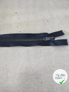 FERMETURE RIRI METAL SÉPARABLE 50CM BLEU NUIT - My Little Coupon