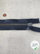 FERMETURE RIRI METAL SÉPARABLE 50CM BLEU NUIT - My Little Coupon