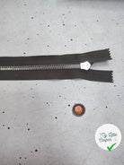 FERMETURE RIRI METAL SÉPARABLE 45CM VERT KAKI M6 - My Little Coupon