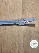 FERMETURE RIRI METAL NON SÉPARABLE 30CM BLEU CLAIR M6 - My Little Coupon