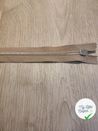 FERMETURE RIRI METAL NON SÉPARABLE 25CM MARRON CAFÉ - My Little Coupon