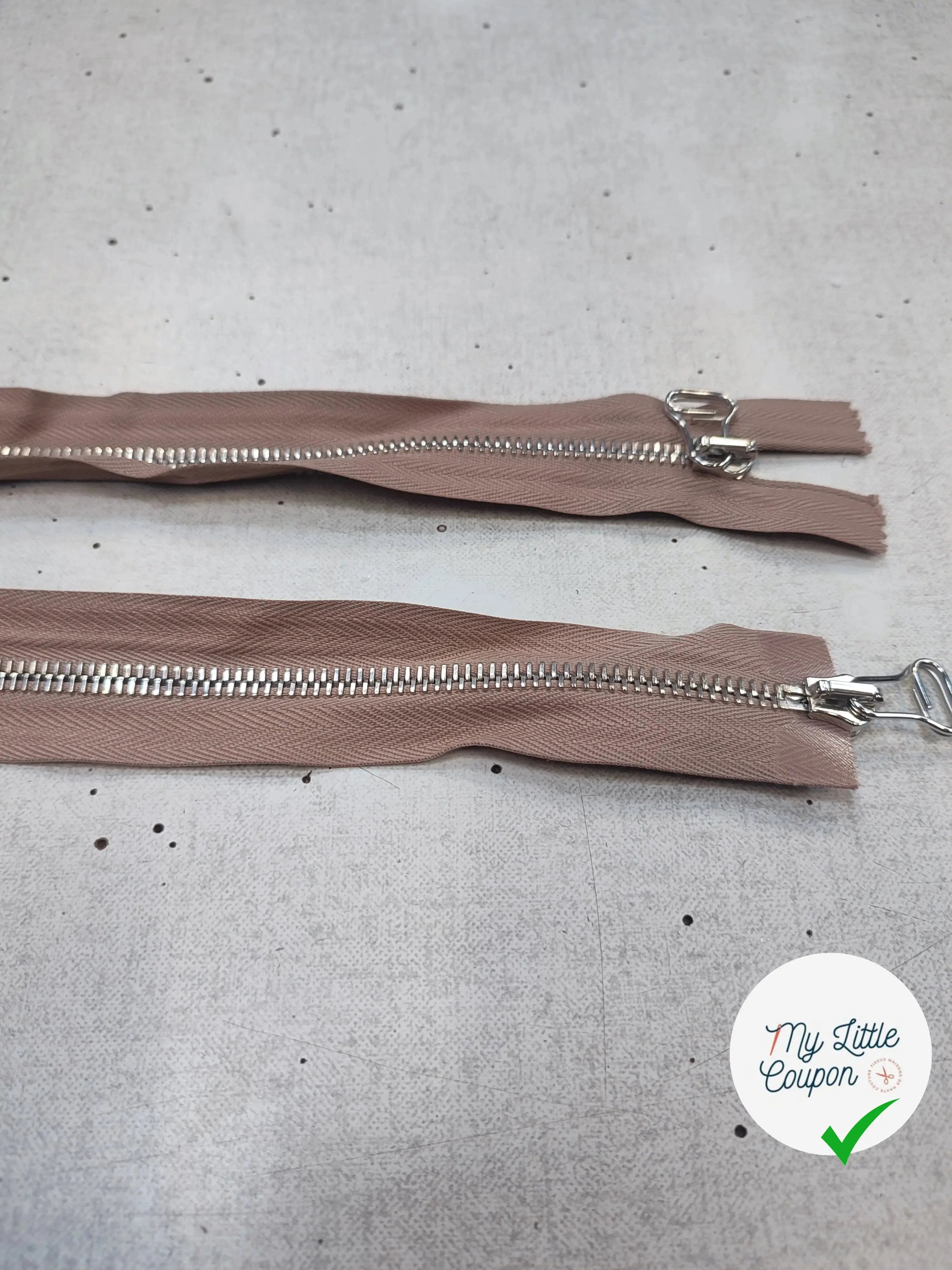 (Copie) FERMETURE RIRI METAL NON SÉPARABLE 20CM MARRON FONCÉ test - My Little Coupon