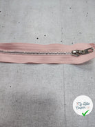FERMETURE RIRI METAL SÉPARABLE 90CM ROSE SAUMON M6 - My Little Coupon
