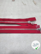 FERMETURE RIRI METAL NON SÉPARABLE DOUBLE ZIP 75CM VERT KAKI M6 - My Little Coupon