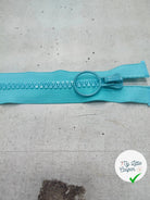 FERMETURE RIRI METAL SÉPARABLE 70CM BLEU CIEL M6 - My Little Coupon