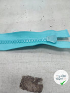 FERMETURE RIRI METAL SÉPARABLE 70CM BLEU CIEL M6 - My Little Coupon