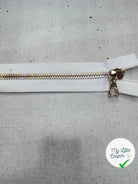 FERMETURE RIRI METAL SÉPARABLE BLANC 100CM M8 - My Little Coupon