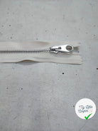 FERMETURE RIRI METAL NON SÉPARABLE 18CM BLANC M6 - My Little Coupon