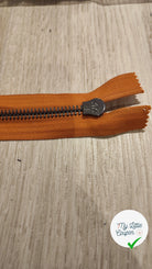 FERMETURE RIRI METAL SÉPARABLE 40CM ORANGE M8 - My Little Coupon