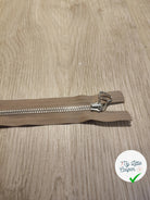 FERMETURE RIRI METAL SÉPARABLE 45CM MARRON CAFÉ M6 - My Little Coupon