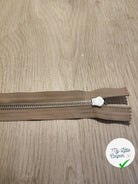 FERMETURE RIRI METAL SÉPARABLE 45CM MARRON CAFÉ M6 - My Little Coupon