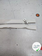 FERMETURE RIRI METAL NON SÉPARABLE 15CM BLANC M6 - My Little Coupon