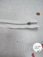 FERMETURE RIRI METAL NON SÉPARABLE 15CM BLANC M6 - My Little Coupon