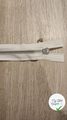 FERMETURE RIRI METAL SÉPARABLE 50CM BLANC M6 - My Little Coupon