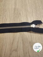 FERMETURE RIRI METAL SÉPARABLE 65CM BLEU FONCÉ - My Little Coupon